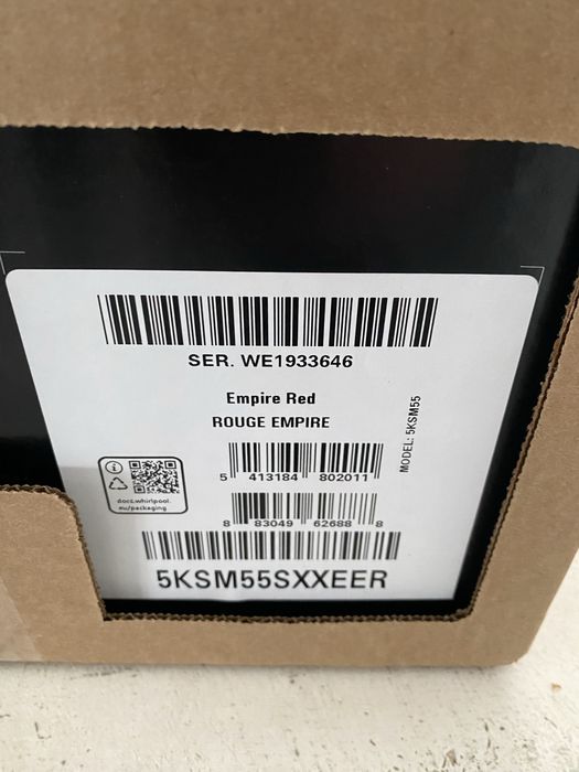 KitchenAid Heavy Duty - robot planetarny 5,2 5KSM55SXXEER