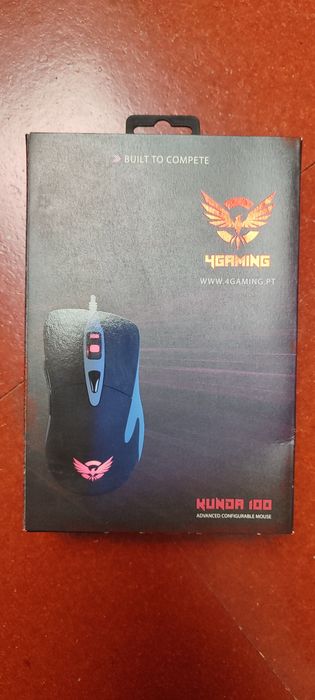 Rato gaming - 4 Gaming Kunda 100 - Novo