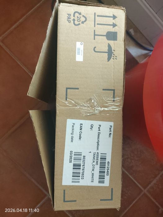 Depósito de Condensação para Máquina de Secar Roupa