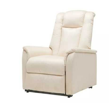 Poltrona CONFORAMA relax elétrica de microfibra MAX bege