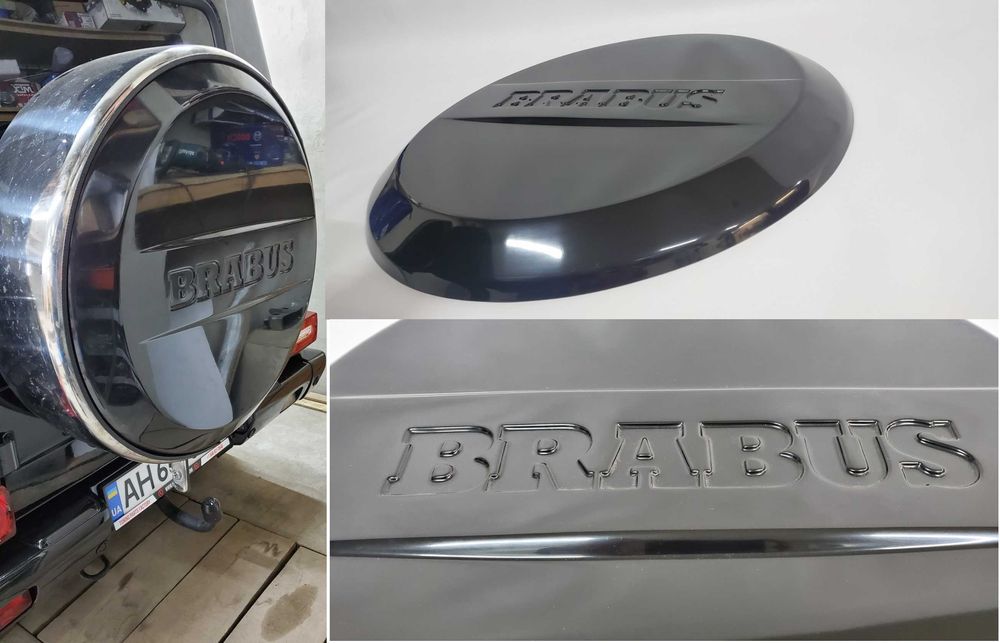 Mercedes G-class W463 W464 крышка запаски Brabus AMG  Кубик крышка