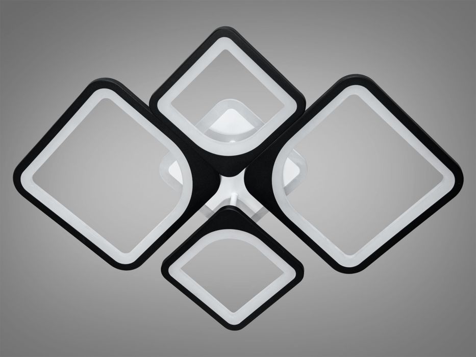 Светодиодная люстра с пультом 72W потолочная лед