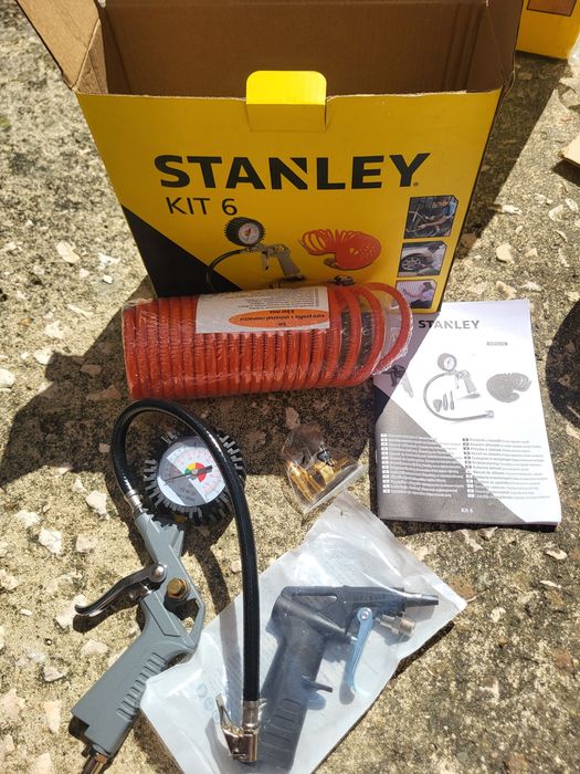 Compressor Stanley 6L 8Bar 1,5HP