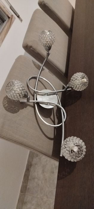 Candeeiro teto com luzes led