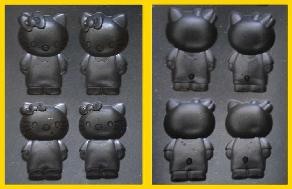 2 Máquinas Waffles (Mickey + Hello Kitty)  Lote Barato