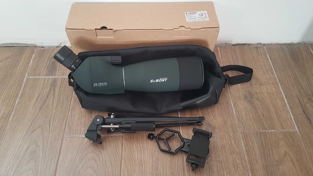Luneta obserwacyjna Svbony 25-75x70