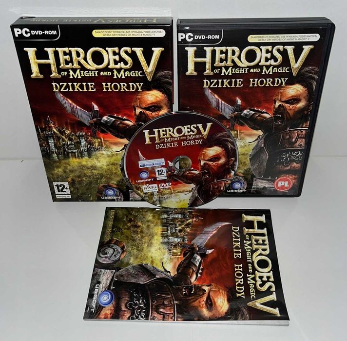Heroes Of Might Magic V Dzikie Hordy BOX PL PC