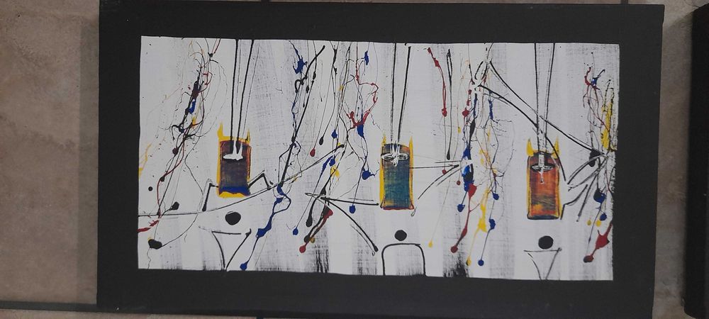 Quadros Abstratos Tribais