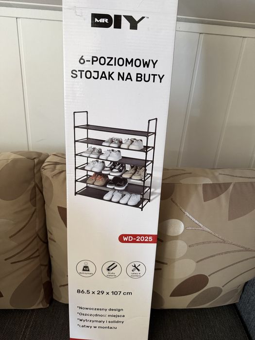 Stojak na buty 6-poziomowy