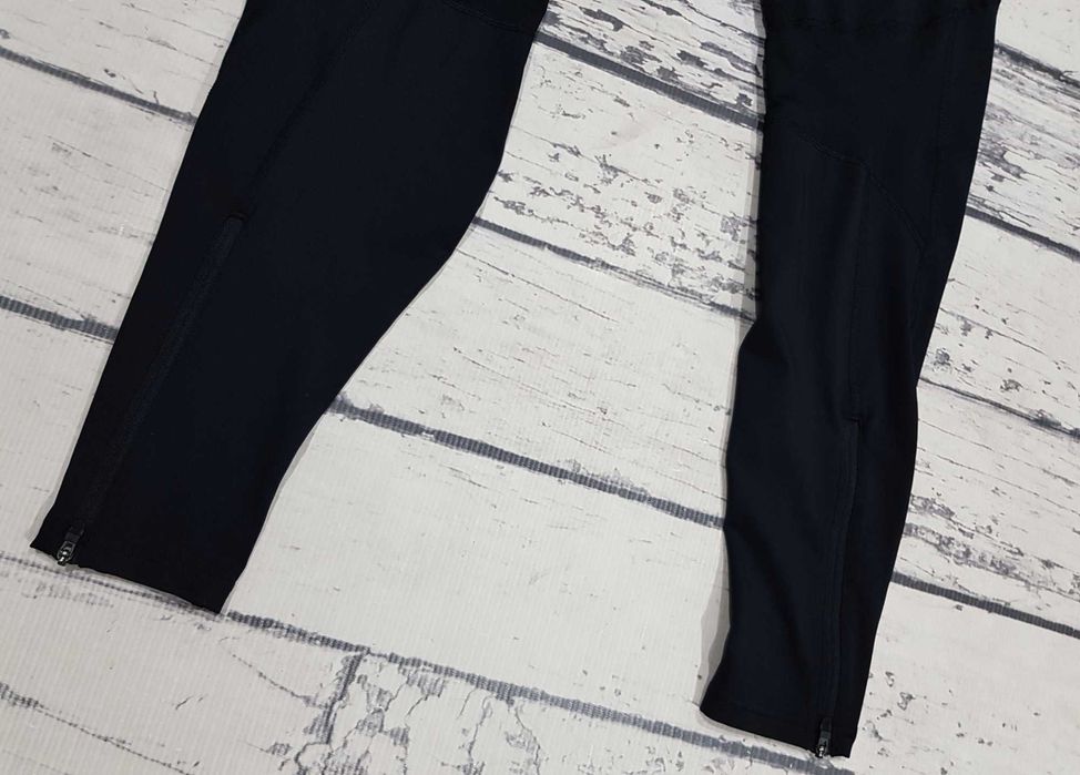 Asics * motiondry * spodnie * legginsy * czarne * męskie * idealne * L