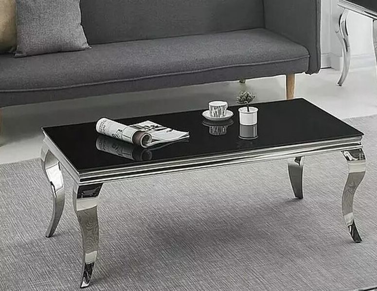 Ława Prince czarny glamour