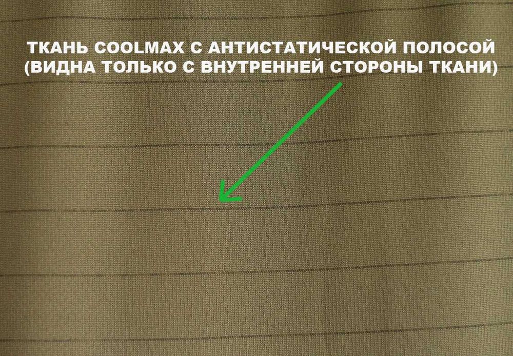 Футболка поло олива и темно синее CoolMax с липучками