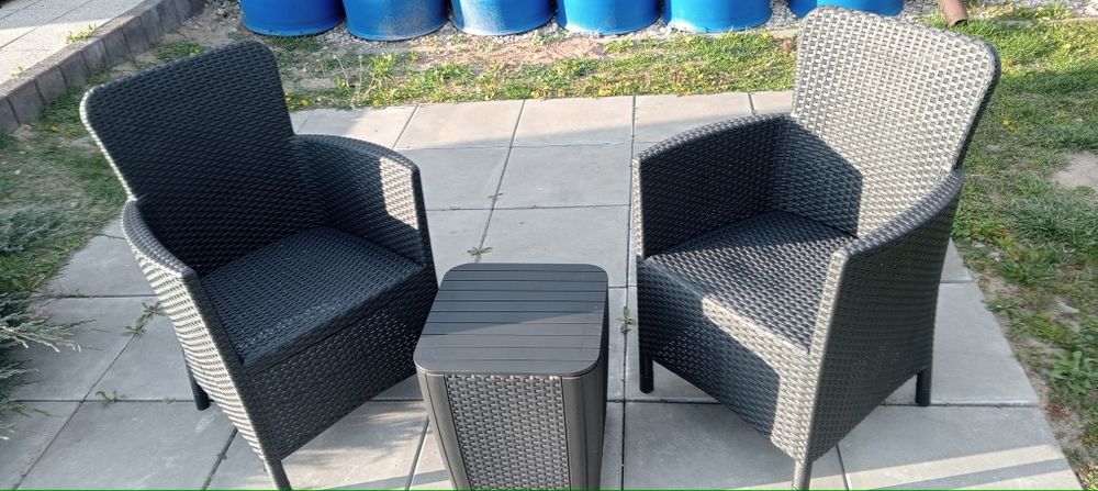 Meble ogrodowe NOWE Zestaw z poduszkami
