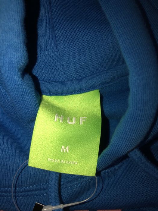 HUF hoodie bluza niebieska nowa z metką