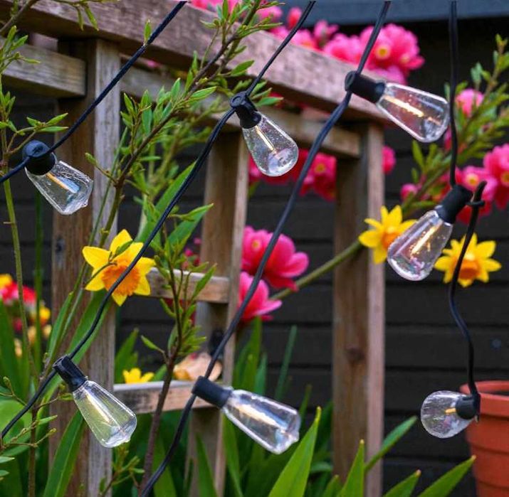 Садова сонячна гірлянда 30 LED, IP44