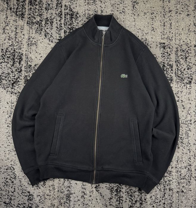 Свитер Lacoste гольф олимпийка светр old money зипка кофта