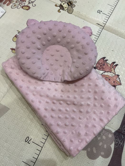 Дитячий плед, комплект для дівчинки