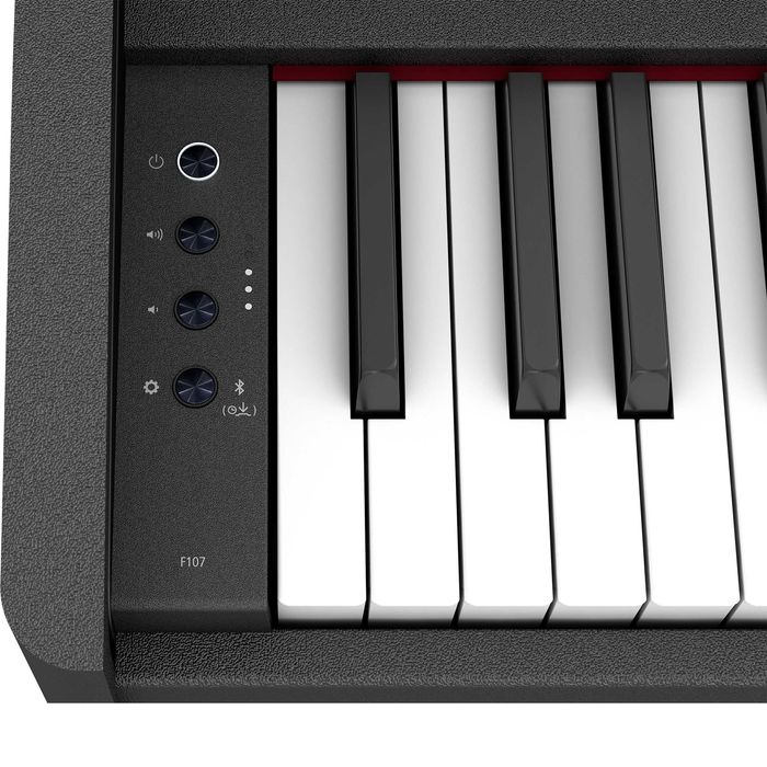 ROLAND F107 BKX Czarne Pianino w WĄSKIEJ obudowie 3 LATA GWARANCJI
