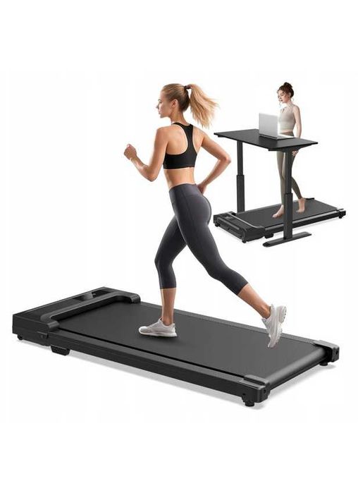 Bieżnia Elektryczna LF-X2D – Smukła, Przenośna Bieżnia Pod Biurko Z Pilotem
