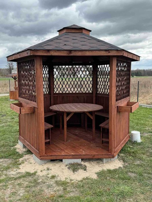 altany altanki altana producent domki handlowe