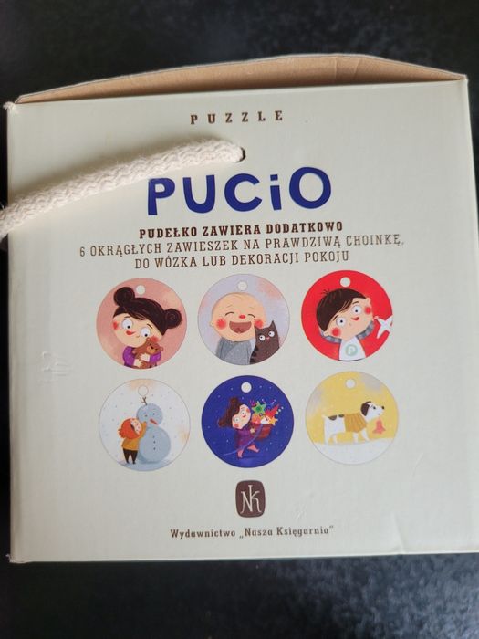Pucio puzzle choinka Boże Narodzenia