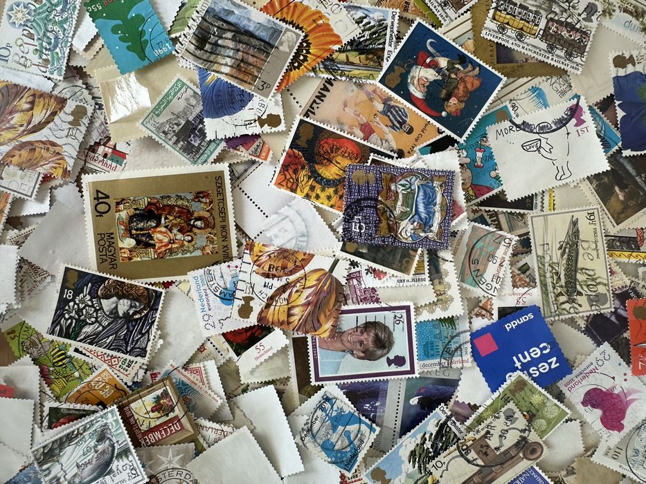 Lote de 500 selos do Mundo - Sortido