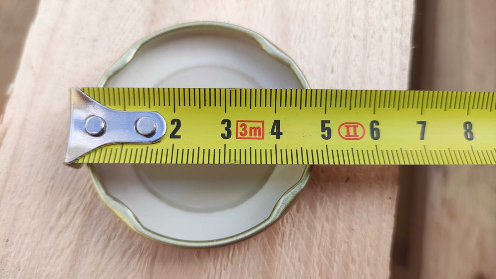 Zakrętki wieczka do słoików RTO fi48/48mm / 100 sztuk
