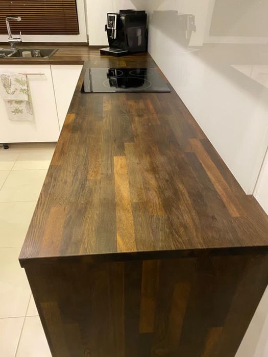 Blaty drewniane - dąb wędzony