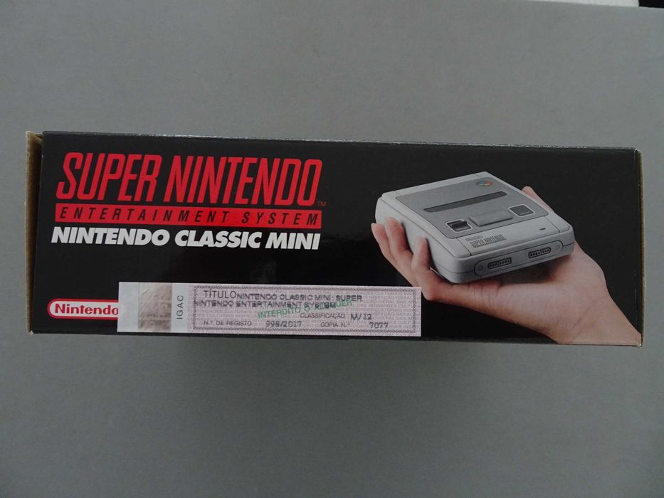 Consola Super Nintendo - Nintendo Classic Mini (nunca usada)