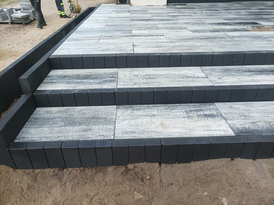 Układanie kostki brukowej