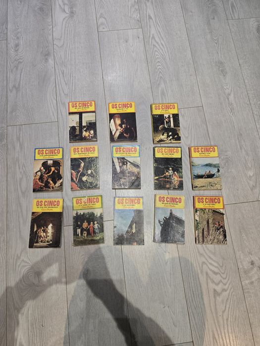 Lote 13 livros "Os Cinco"