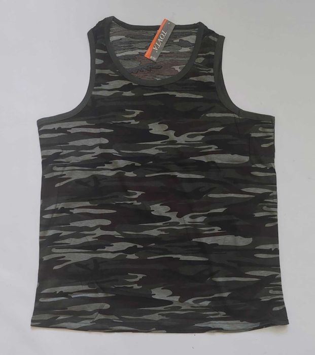 Bezrękawnik męski moro Koszulka bokserka bez rękawa Tovta r XL -114 cm