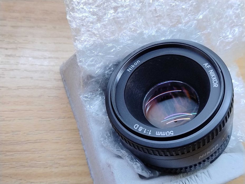 Nikon 50mm f/1.8 AF D Nikkor Lens Объектив