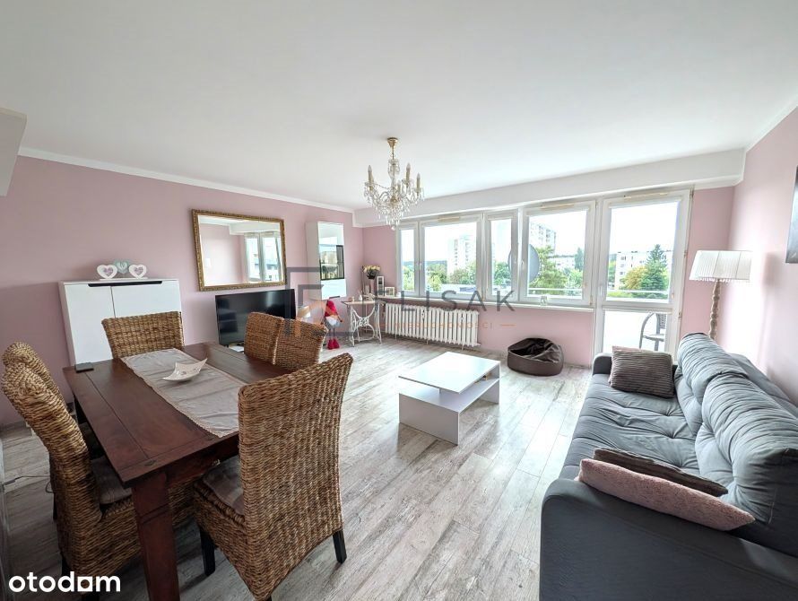 3 pokoje 61 m² umeblowane po remoncie