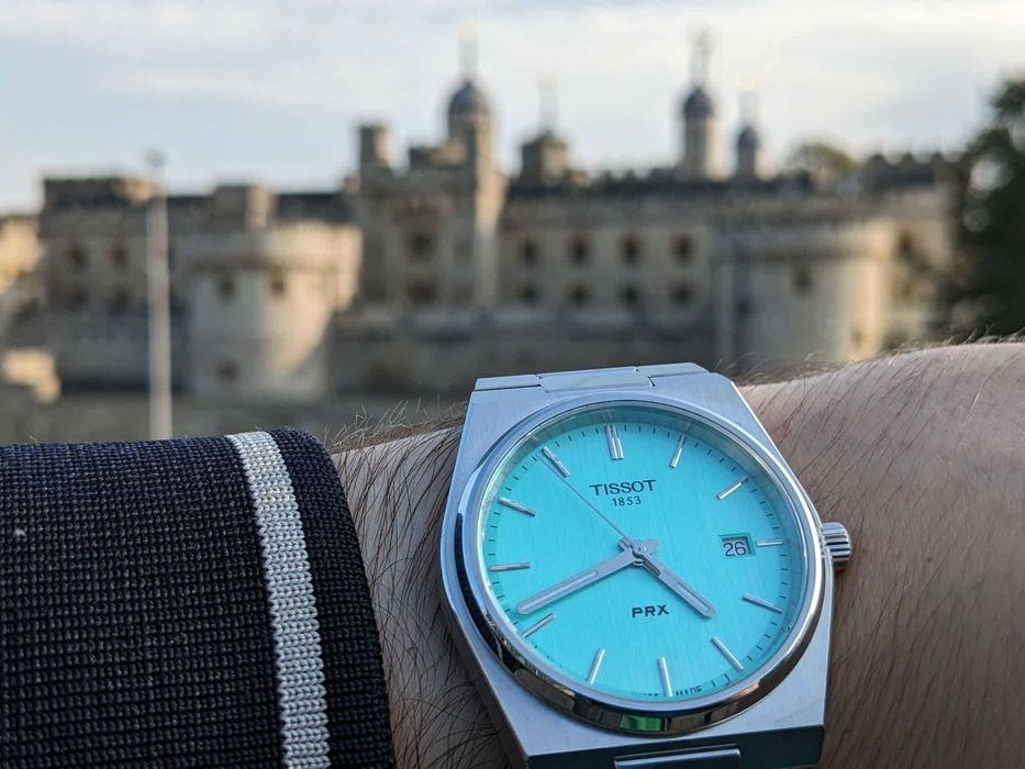 Tissot PRX Tiffany Blue T137.410.11.091.01