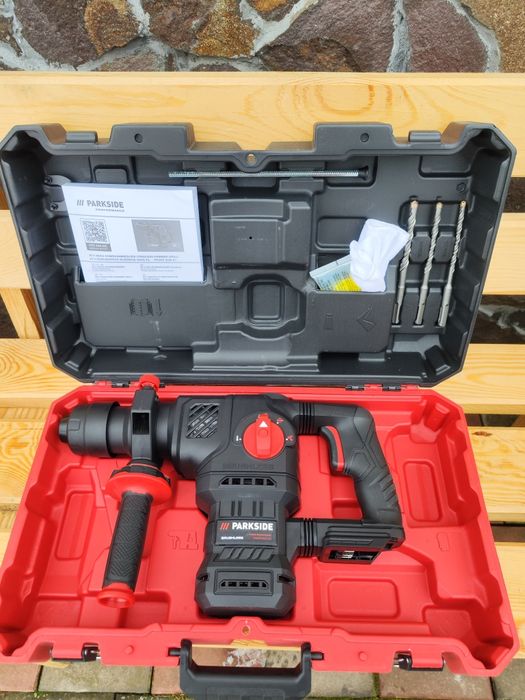 Потужний акумуляторний перфоратор Parkside PKHAP 2058 A1 5,8 Дж