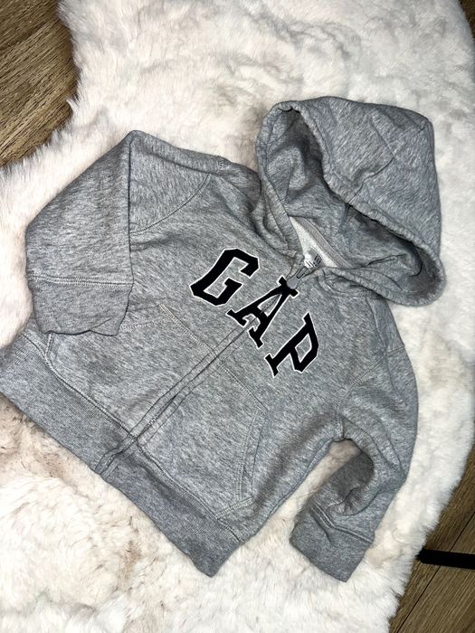 Gap szara bluza na zamek 18-24 mięs