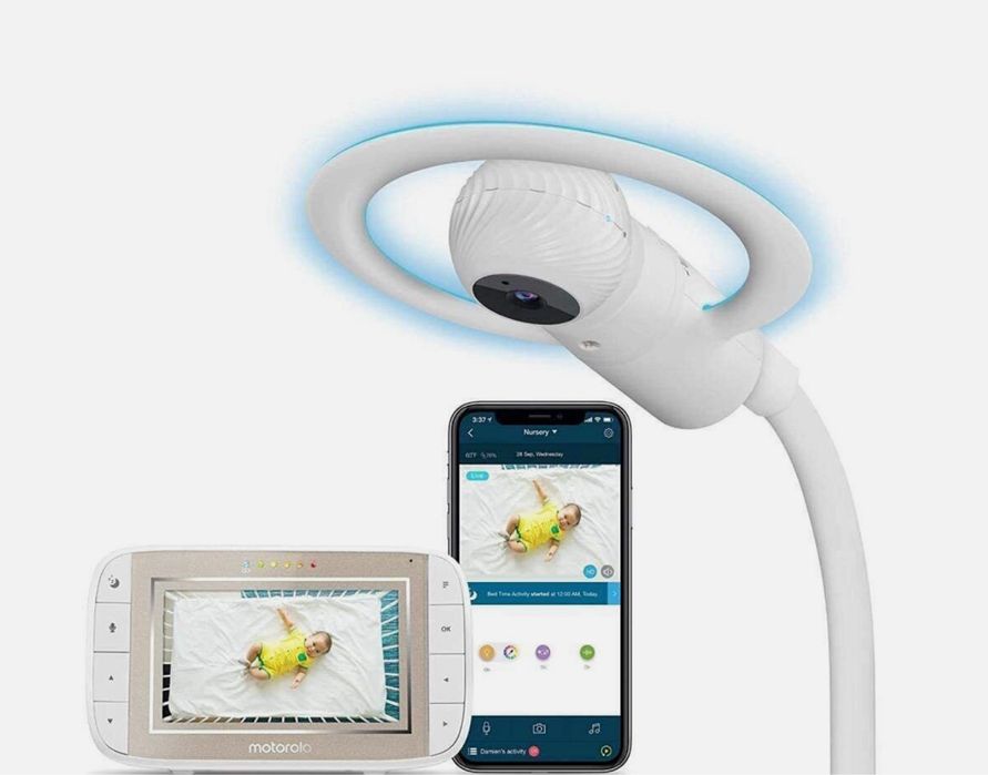 Motorola Halo+ Over-the-Crib Baby Monitor 2ª Mão - Excelente estado