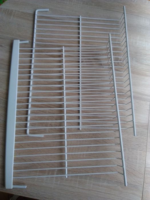 Półki 2szt lodówka Whirlpool 48cm cm szerokości