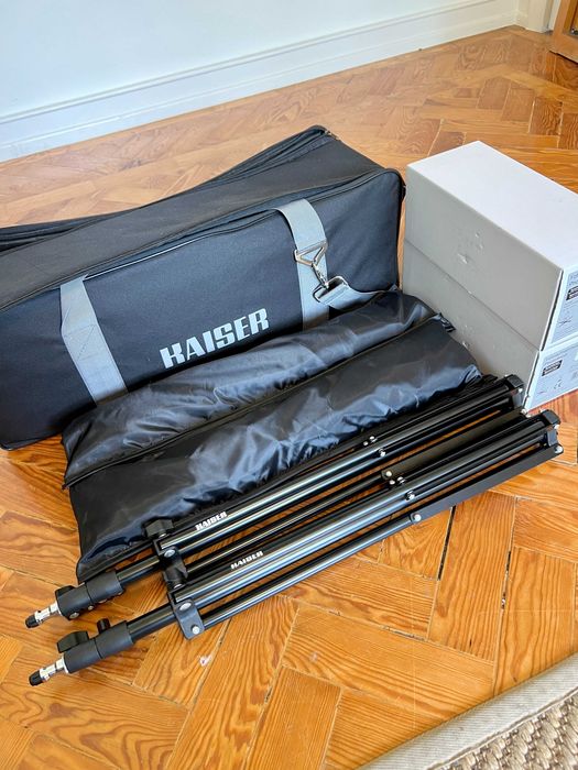 Iluminação para fotografia e vídeo — KAISER Kit