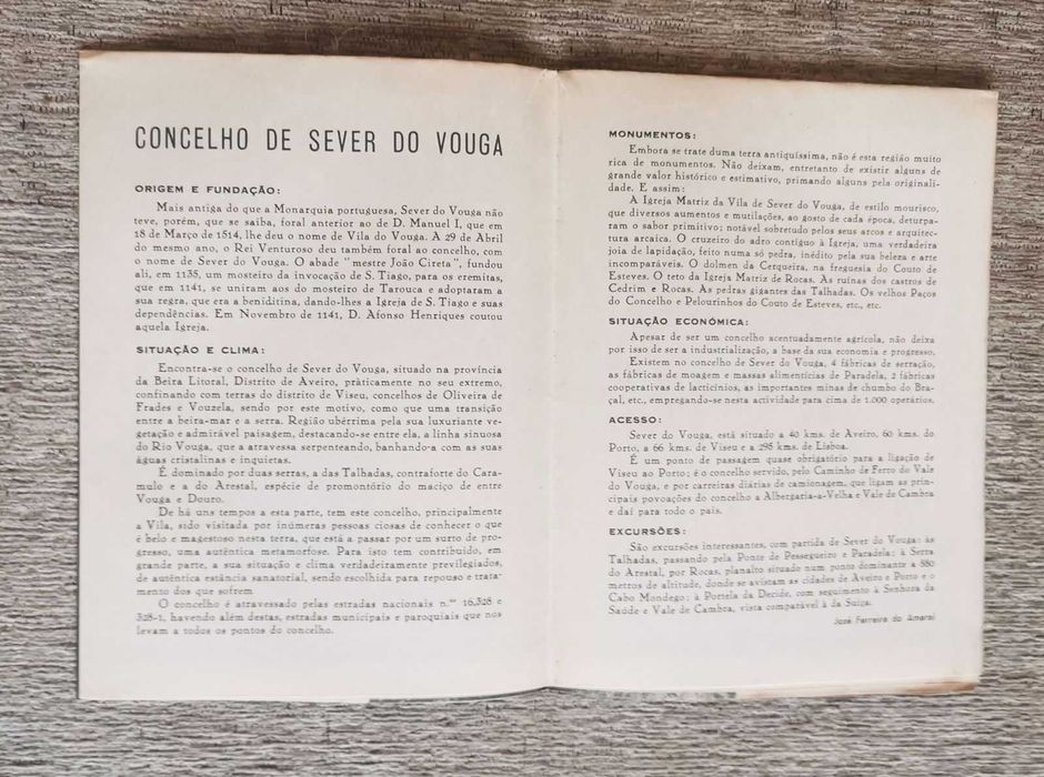 Mapas do Roteiro Turístico e Económico de Portugal (ROTEP)