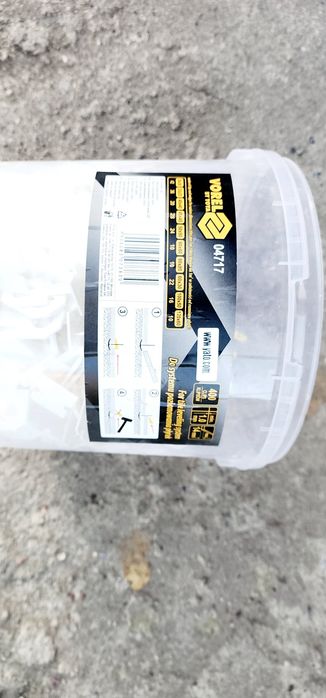 Klipsy do poziomowania płytek 1mm Vorel