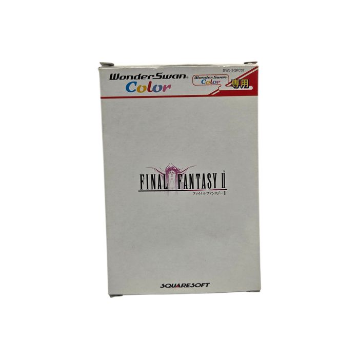 Final Fantasy II WonderSwan Wonder Swan Color WSC