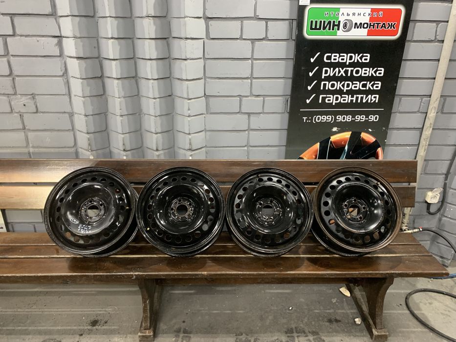 99 Оригинальные стальные диски штампы Fiat Doblo Opel  5/98 R16 et36.5