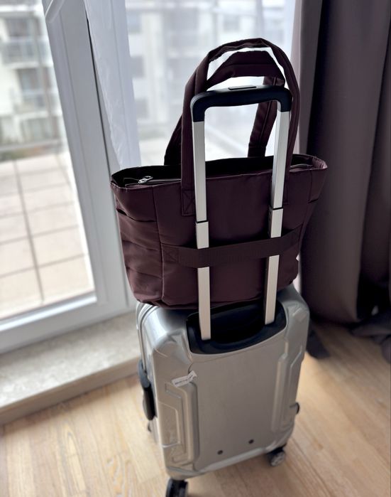torebka damska elegancka Brown aesthetic bag travel tote
