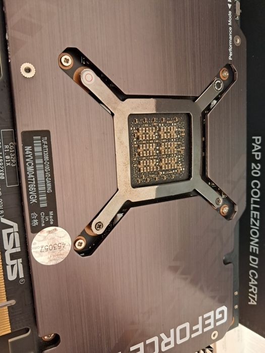 Видеокарта КАК НОВАЯ ASUS TUF RTX 3080  10Gb GAMING на пломбе, ОБМЕН