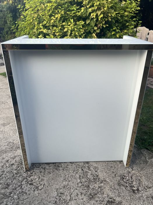 Lada Sklepowa Biała/Złota