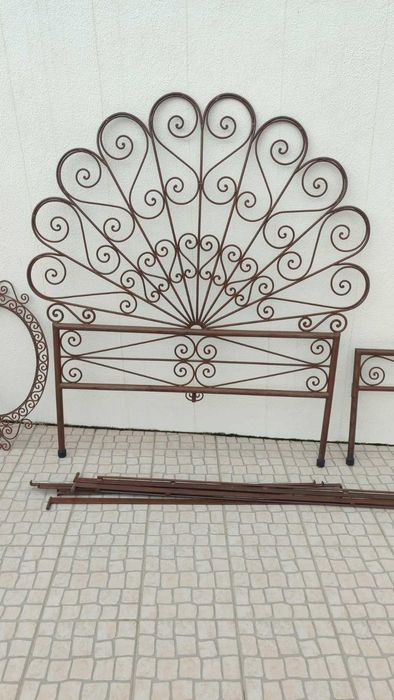 Quarto de casal em ferro forjado