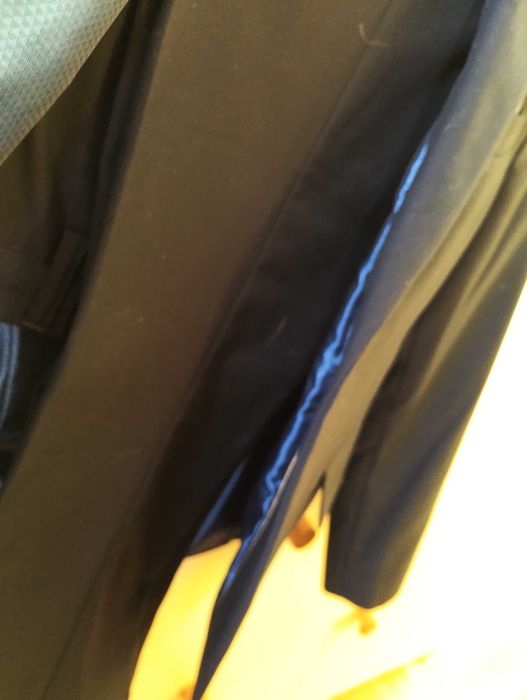 Garnitur komunijny, granatowy, rozmiar 134