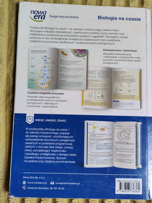 Podręcznik biologia na czasie 1